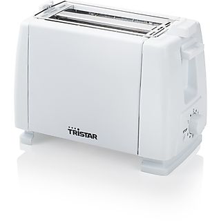 Tostadora - TRISTAR BR-1009, 650 W, 2 ranuras, 2 rebanadas, 6 niveles tostado, Blanco