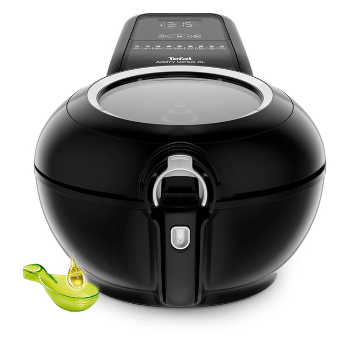 Freidora de aire - YV970815 Actifry GE TEFAL, 1500 W, 1,7 l, Negro