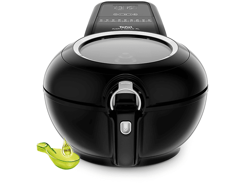 Freidora sin aceite - AIGOSTAR 829767N, 1500 W, Negro