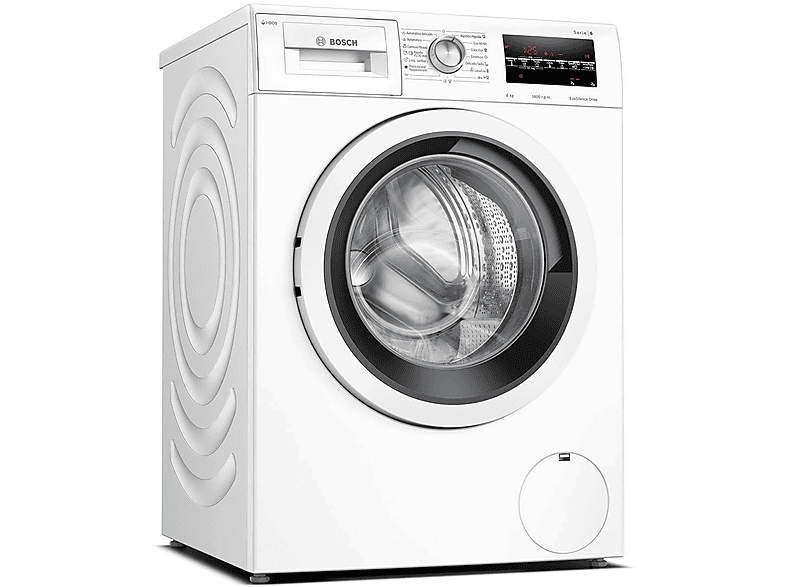 Lavadora Bosch WAT28402PE Carga Frontal 8kg Blanco