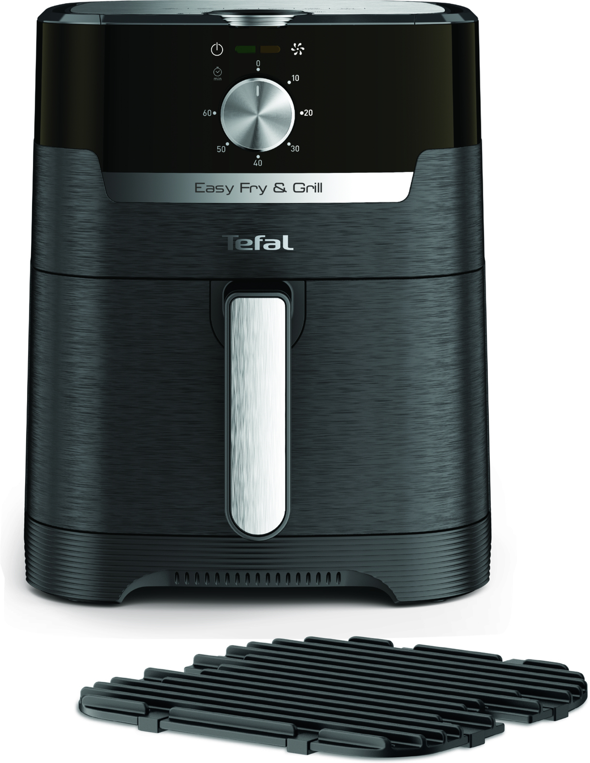 TEFAL schwarz Easy 1400 & Heißluftfritteuse Watt Grill EY5018 Fry Classic