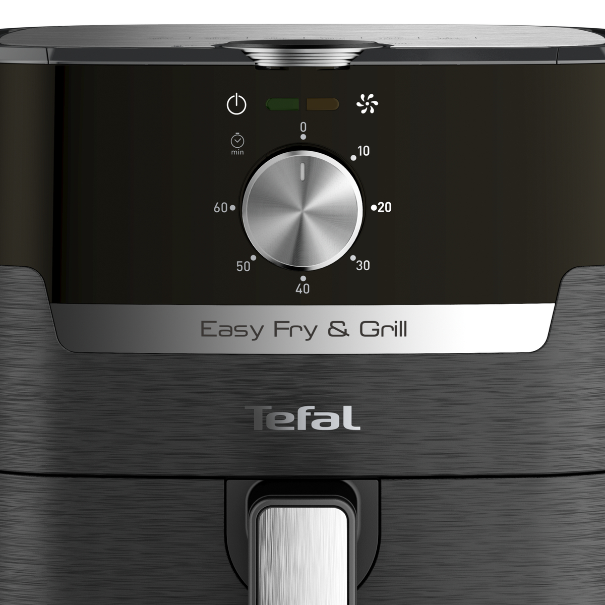 EY5018 Classic 1400 Watt Grill & Heißluftfritteuse schwarz Fry Easy TEFAL