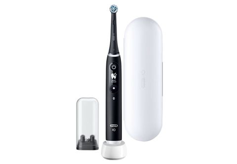 Cepillo de dientes eléctrico - BRAUN Oral-B iO Serie 6 Cepillo de dientes  eléctrico, 5 velocidades, Negro