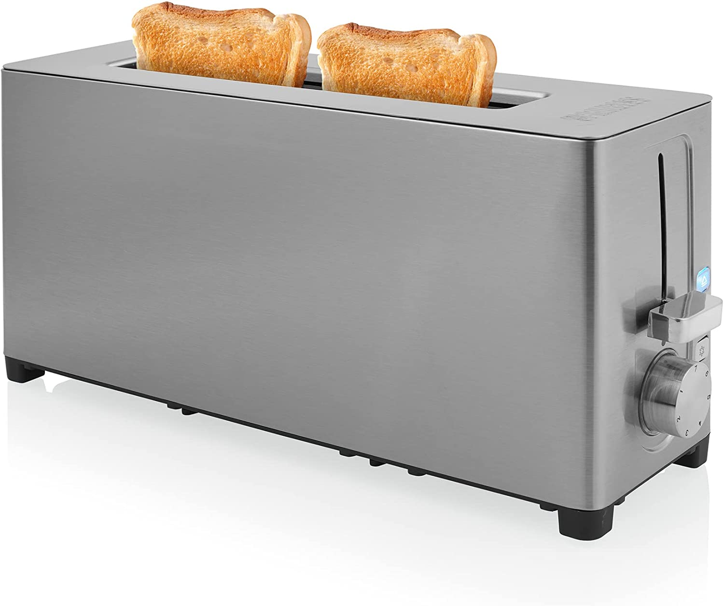 PRINCESS 142401 Toaster Silber (1050 1) Watt, Schlitze