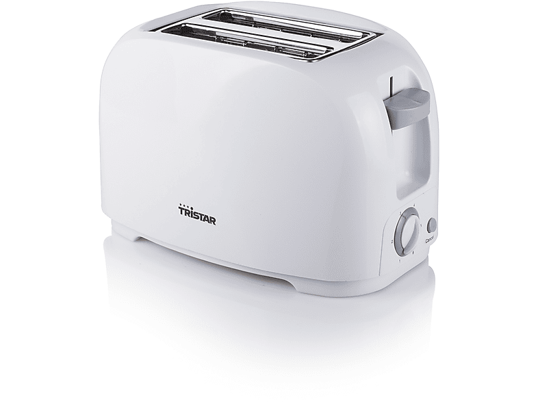 Toaster BR-1013 (800 Schlitze: TRISTAR 2) Watt, Weiß