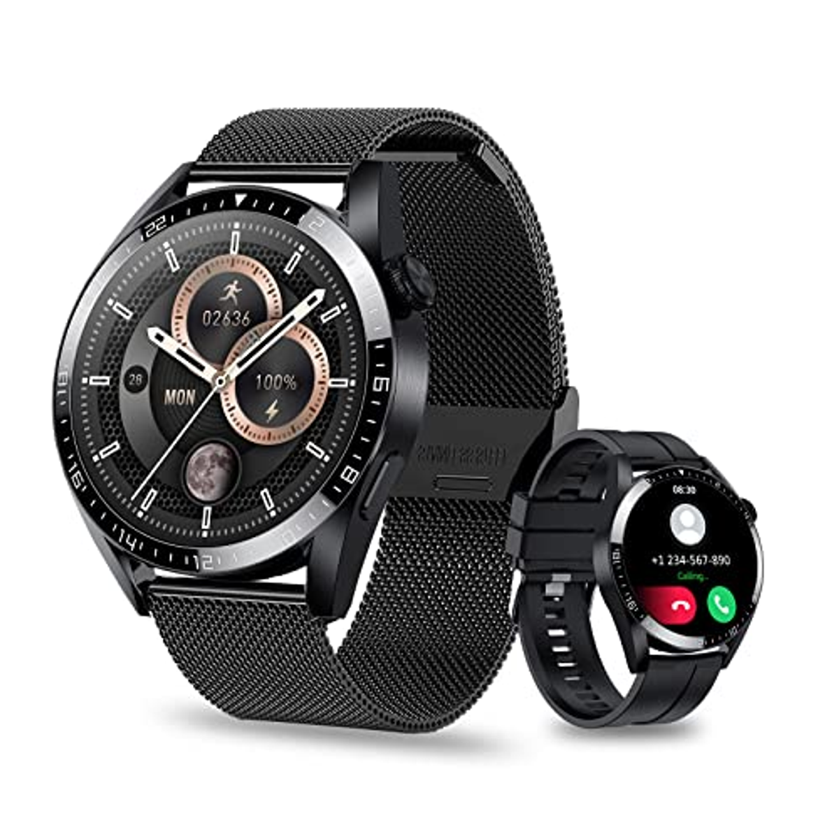 Reloj deportivo - D22-AA01 VOIGOO, Negro, 1,32 "