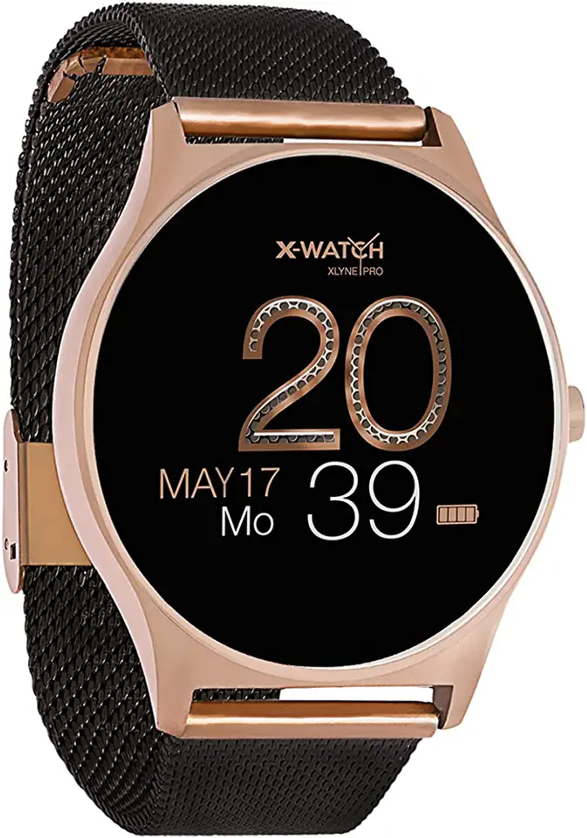 Xwatch Joli Pro smartwatch para mujer color oro rosa reloj inteligente ios xlyne dorado deportivo 54030 122