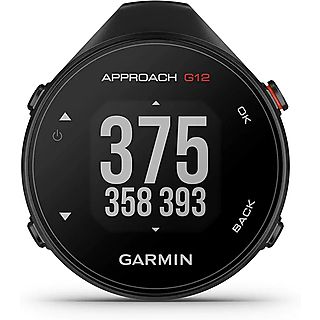 Reloj deportivo - GARMIN Approach G12, Negro, 45.8 mm, 1,3 "