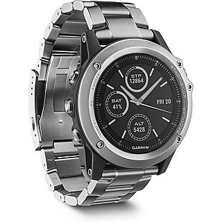 Reloj deportivo - GARMIN Fenix 3, Plata, 1,2 "