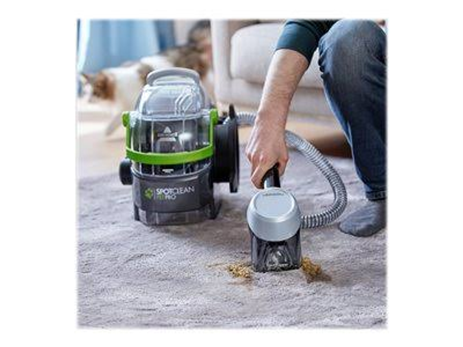BISSELL SpotClean Pet Pro Evcil Hayvanlı Evlere Özel Islak Kuru