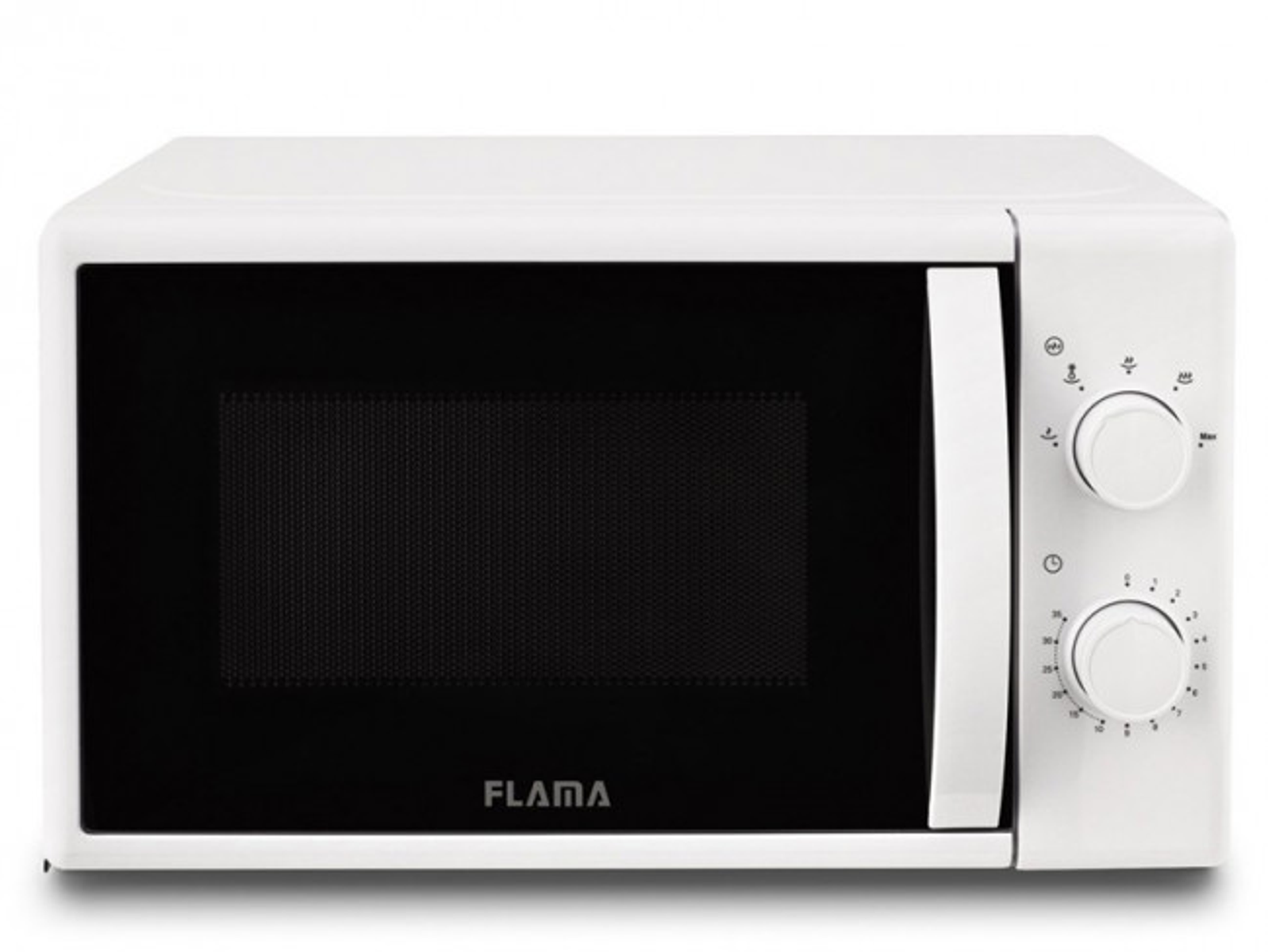 Microondas - 324.1824.00.1 FLAMA, 700 W, 5 potencia, 20 l, Blanco