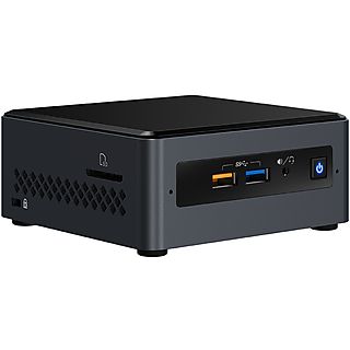 Mini PC  - BOXNUC7CJYHN2 INTEL, J4005, 0 GB, 0 GB, Dedicada, FreeDOS, Negro
