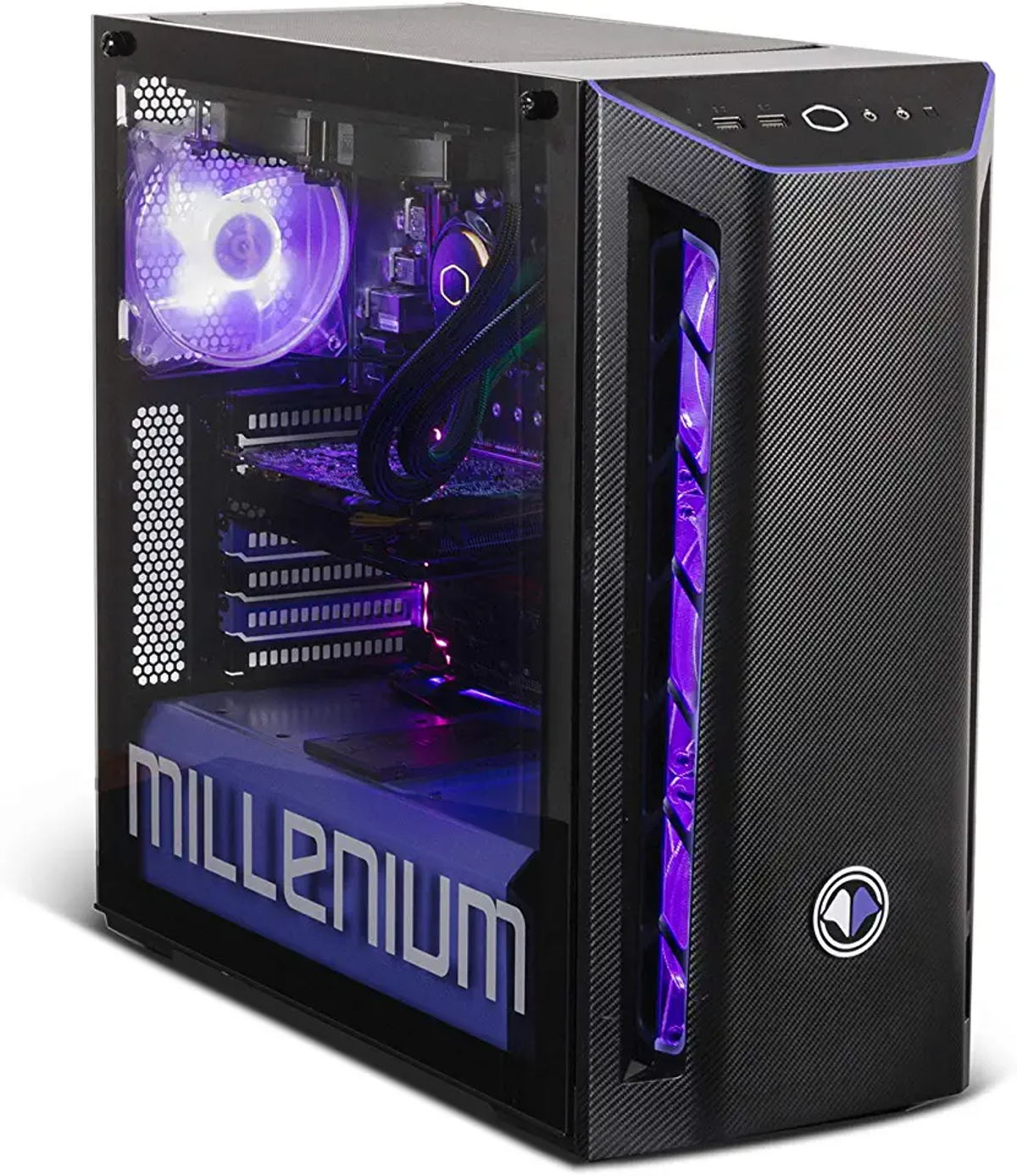 PC gaming - M1-R307Ti-A939-W-A-R28-B-D1 MILLENIUM, AMD Ryzen, 16 GB, 1 TB, 480 GB, GeForce RTX, Windows 10 Home, Negro