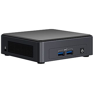 Mini PC - INTEL BNUC11TNKI50002, i5-1135G7, 0 GB RAM, 0 GB HDD, Iris® Xe, Desconocido, FreeDOS, Negro
