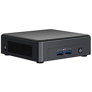 Mini PC - INTEL BNUC11TNKV50002, i5-1145G7, 0 GB RAM, 0 GB HDD, Iris® Xe, Desconocido, FreeDOS, Negro
