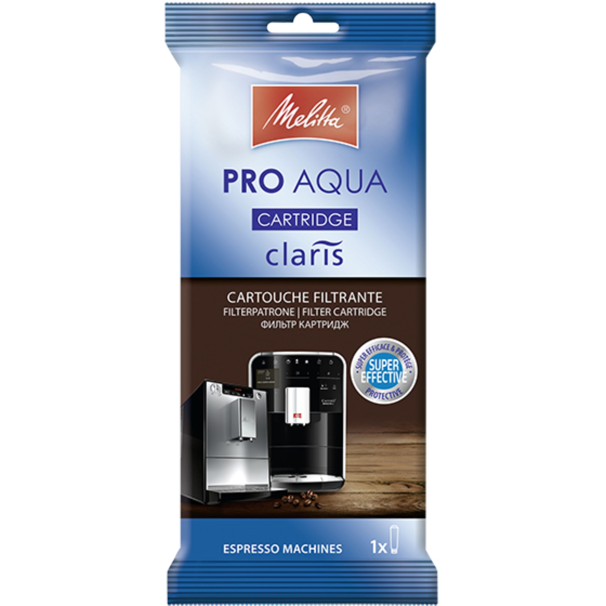 Descalcificadora para cafeteras - PROAQUA MELITTA, Blanco