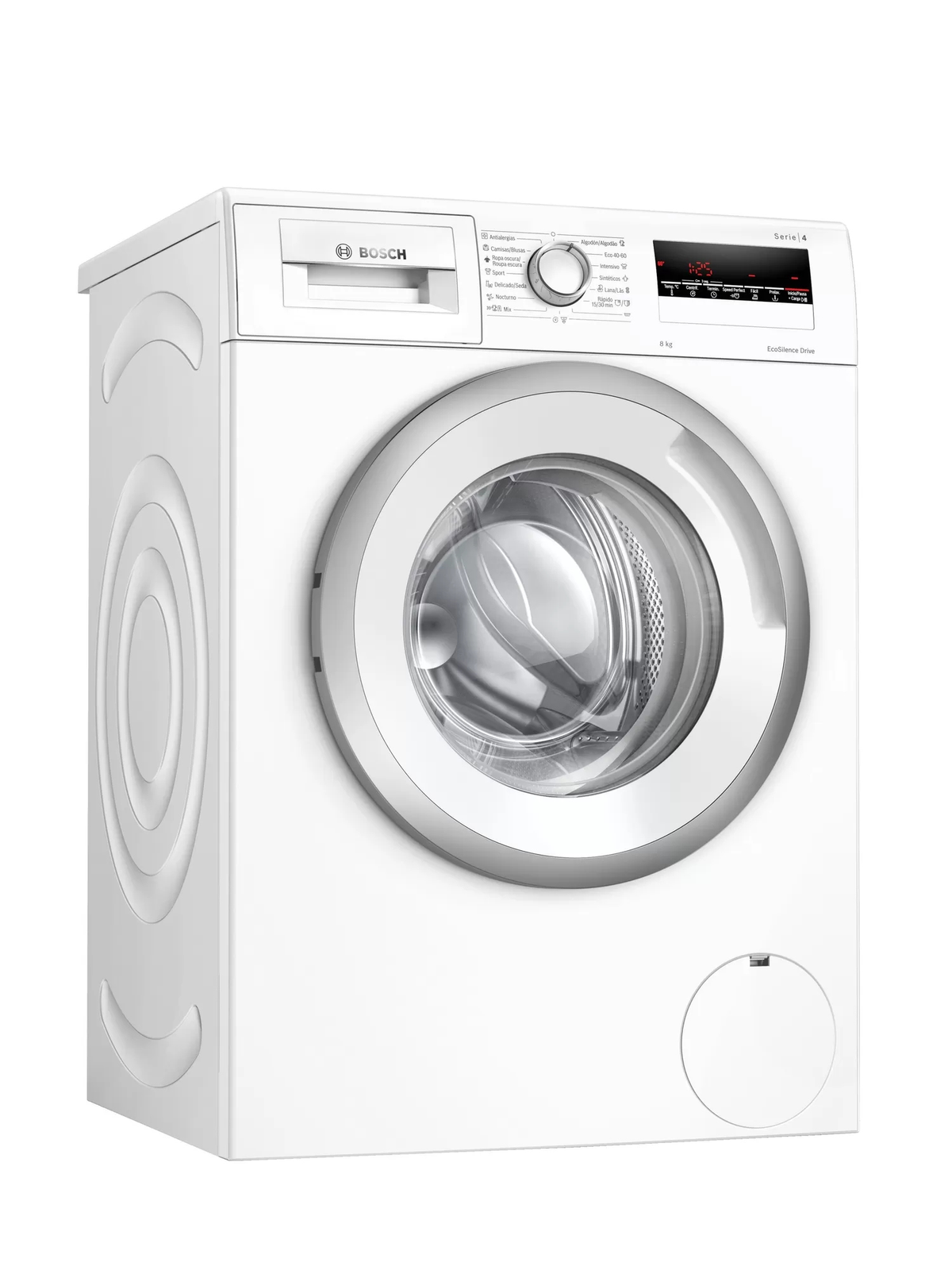 Lavadora carga frontal - Bosch WAN24265ES lavadora carga frontal rontal 8kgs, BOSCH, 8 kg, 15 programas, Blanco