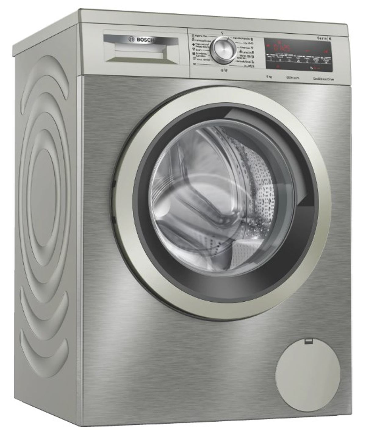 Lavadora carga frontal - WUU24T6XES BOSCH, 9 kg, 14 programas, Inox