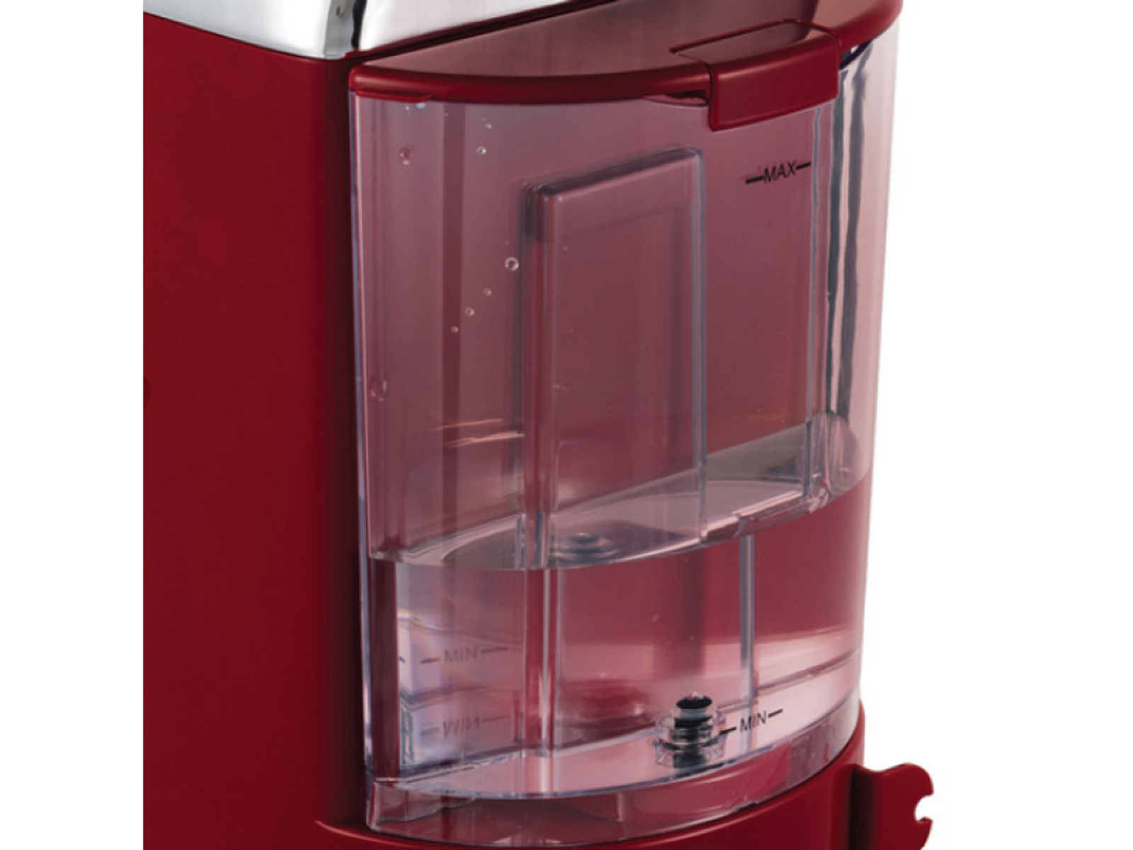 Retro rot RUSSELL Espressomaschine HOBBS Siebträger Espressomaschine