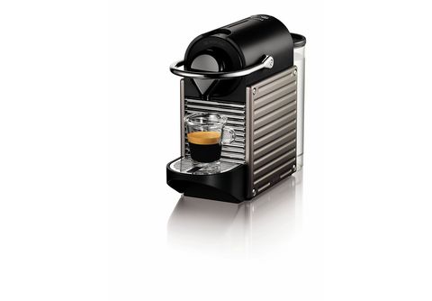 Cafetera de cápsulas  Nespresso® De'Longhi Essenza Mini EN85.B, 1150 W, 19  bar, 0.6 l, Calentamiento 26 s, Apagado automático, Negro