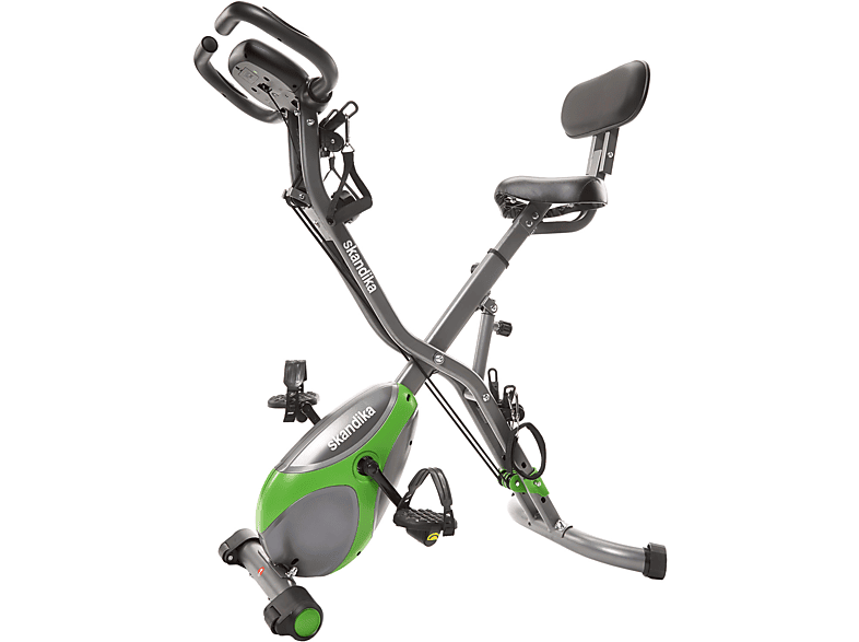 SKANDIKA Foldaway X3000 Bluetooth Heimtrainer, Grün/grau SATURN