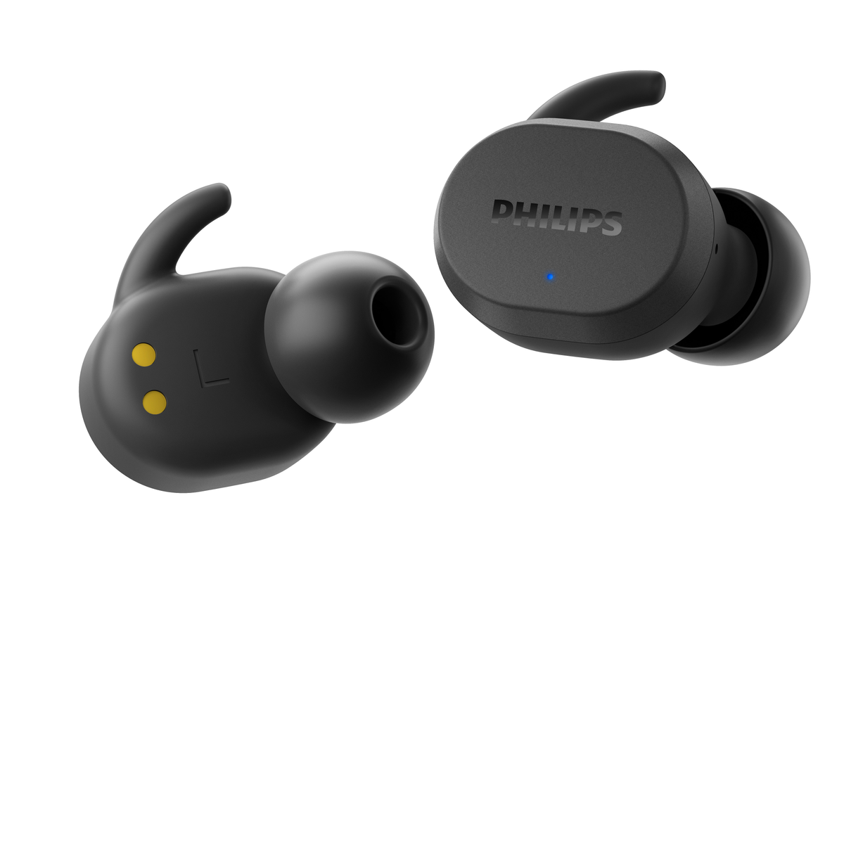 Schwarz Kopfhörer PHILIPS TAT In-ear 3216 BK/00, Bluetooth