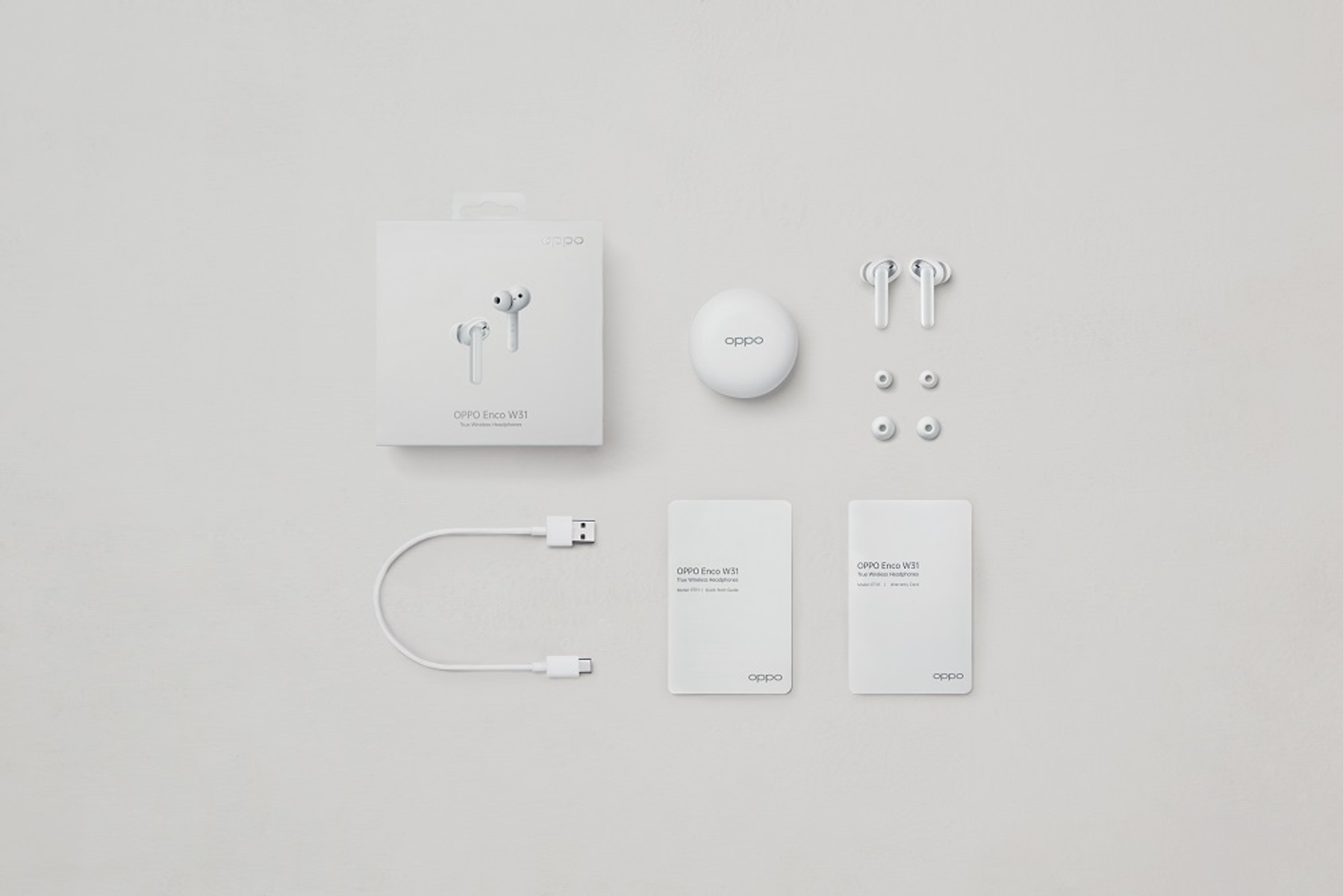 OPPO Enco W31 Écouteurs Blanc