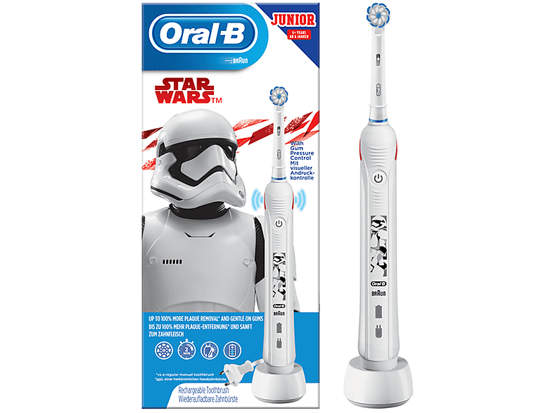 Cepillo el ctrico Pro2 Junior Starwars ORAL B Blanco MediaMarkt