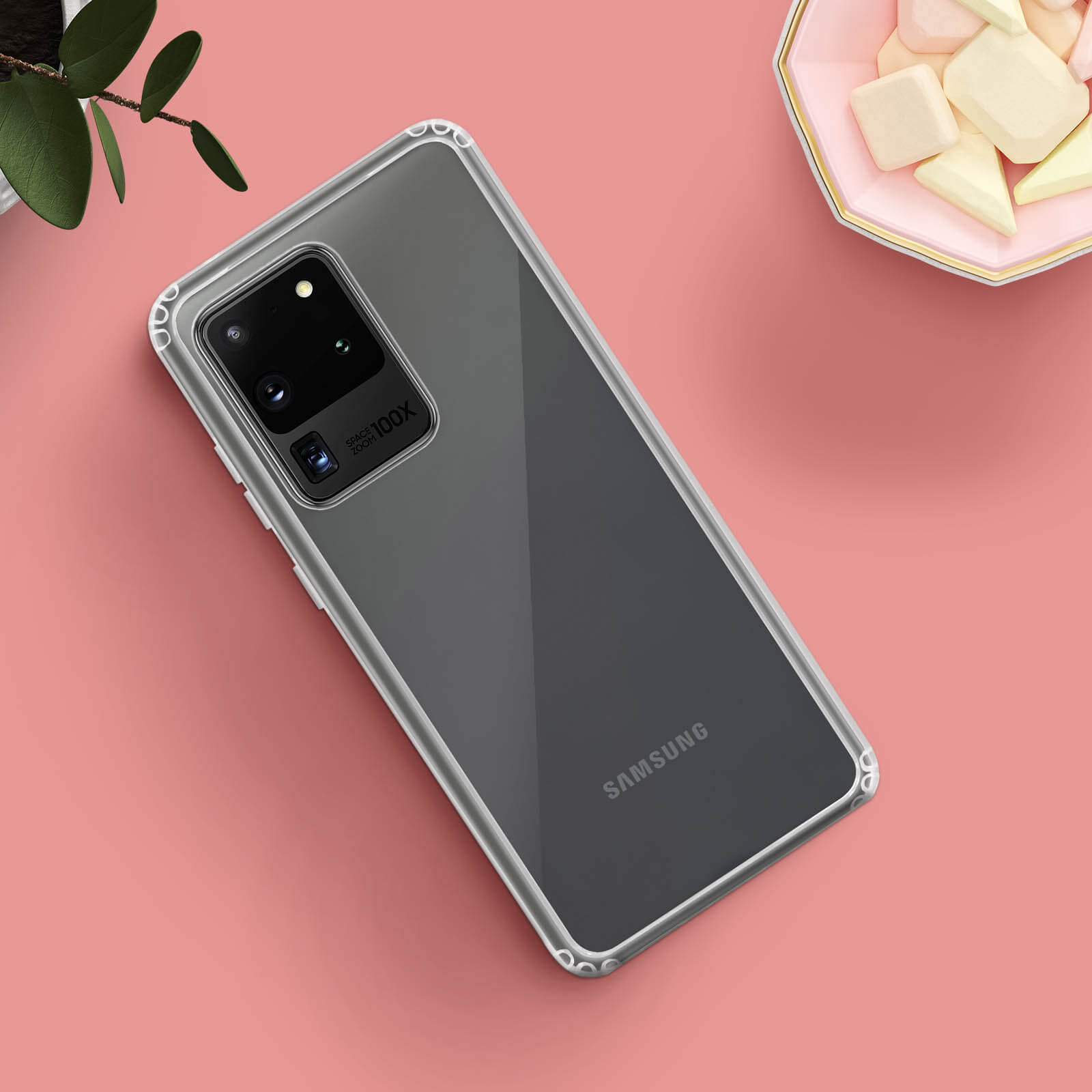S20 Samsung, AVIZAR Refined Galaxy Backcover, Series, Ultra, Transparent
