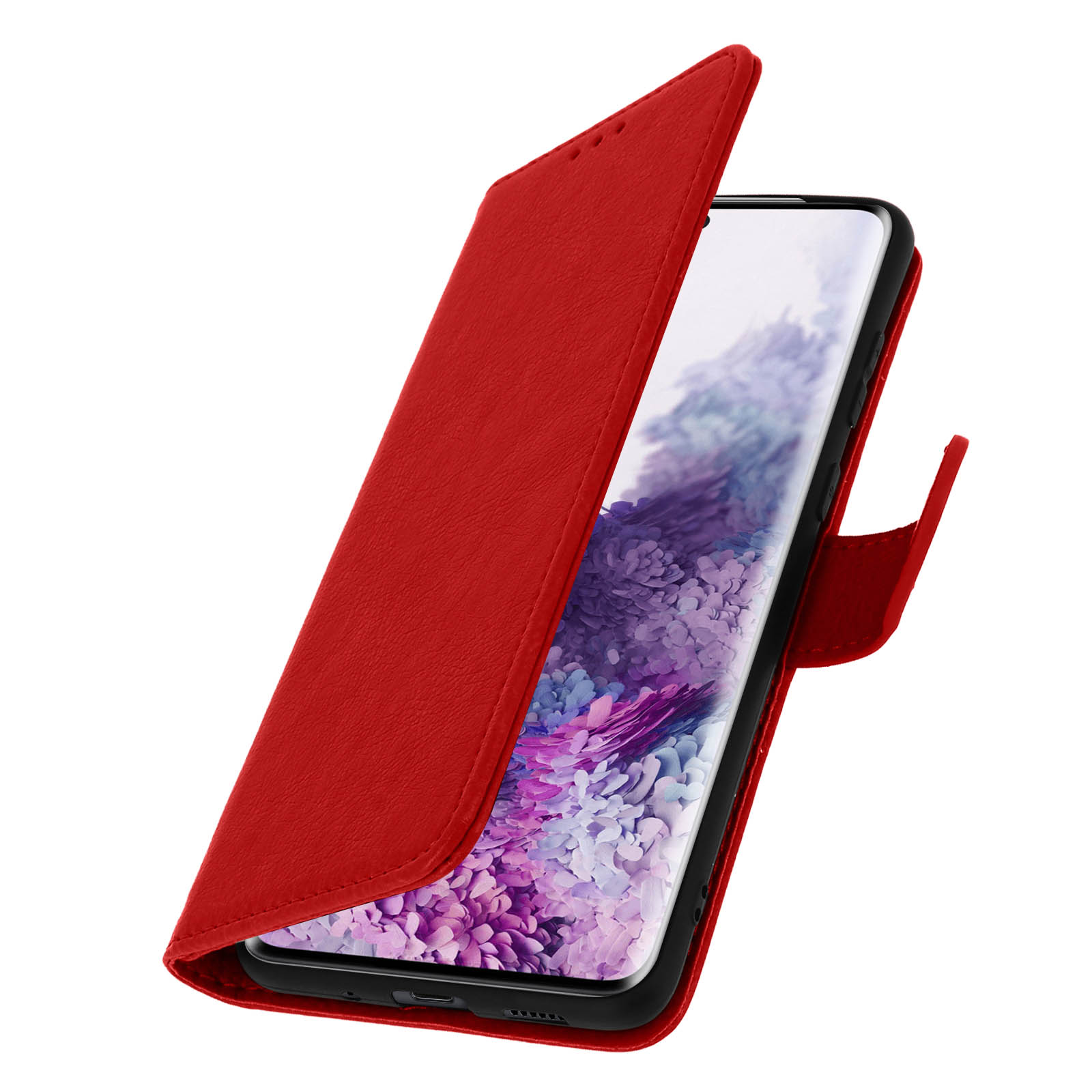 S20 Samsung, Chesterfield Galaxy AVIZAR Rot Bookcover, Series, Plus,