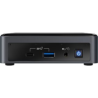 Mini PC - INTEL BXNUC10I7FNKN2, i7-10710U, 0 GB RAM, 0 GB SSD, UHD Graphics, Desconocido, FreeDOS, Negro