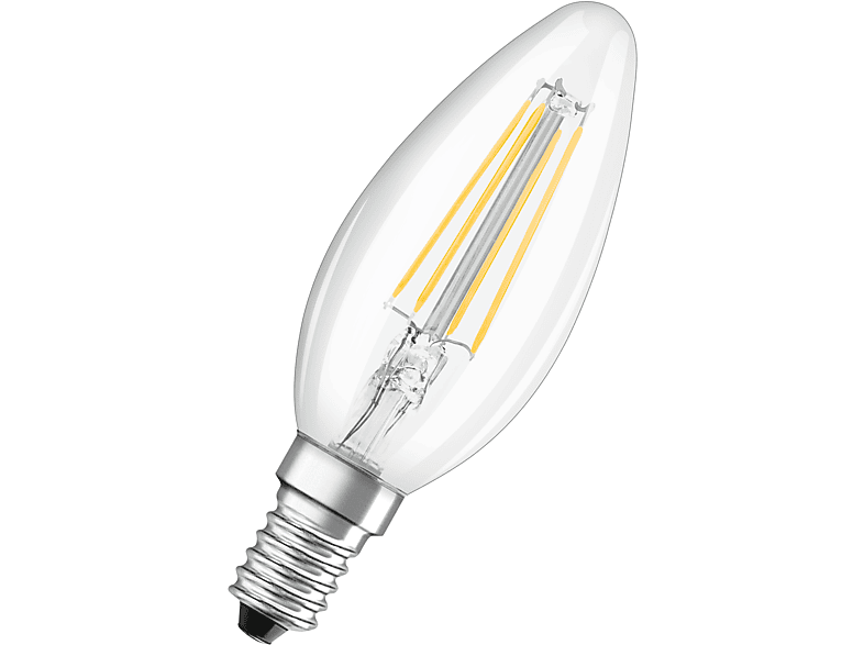 Lumen Lampe LED B Warmweiß OSRAM  CLASSIC LED 470 BASE