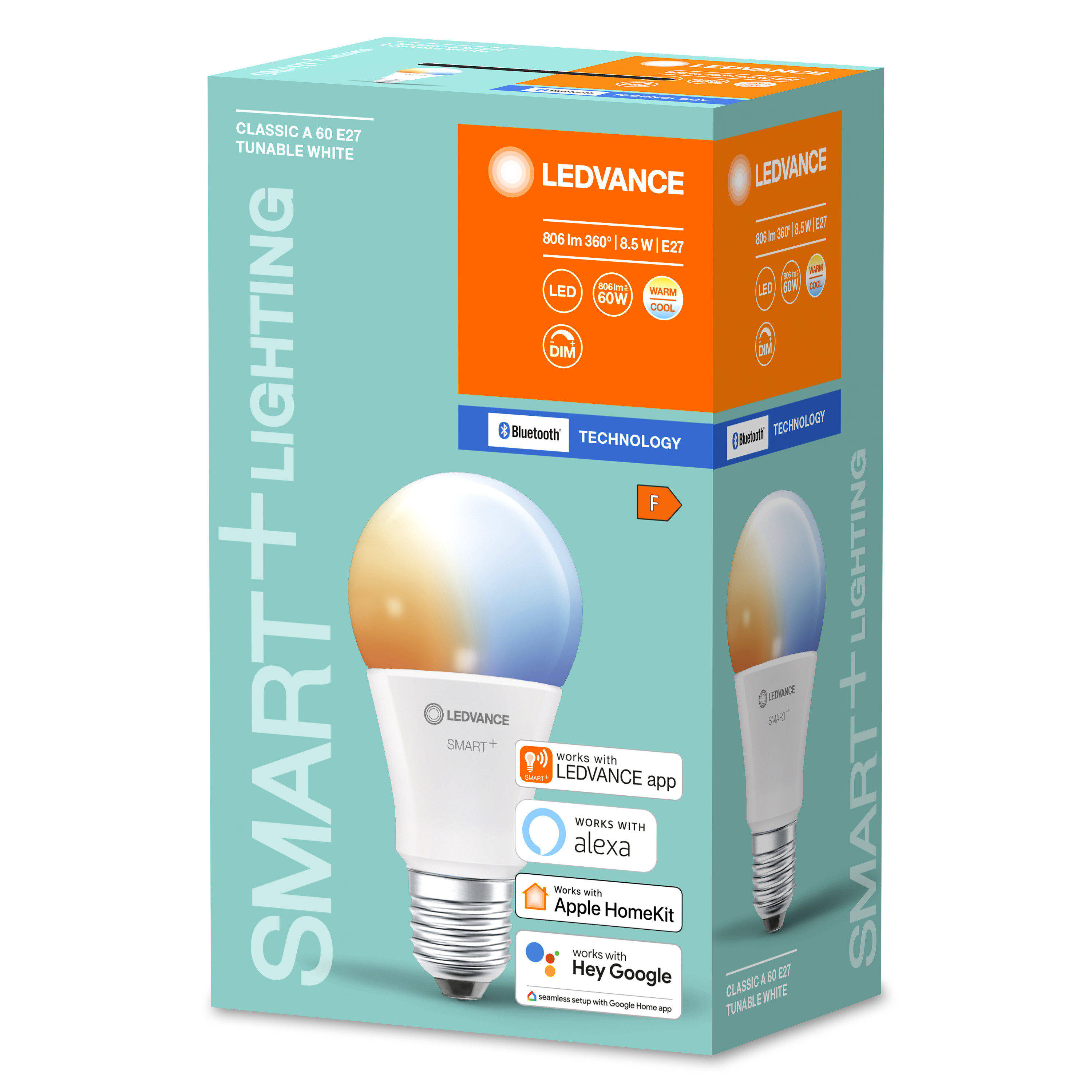 Lichtfarbe änderbar LED LEDVANCE SMART+ Lampe Tunable White Classic
