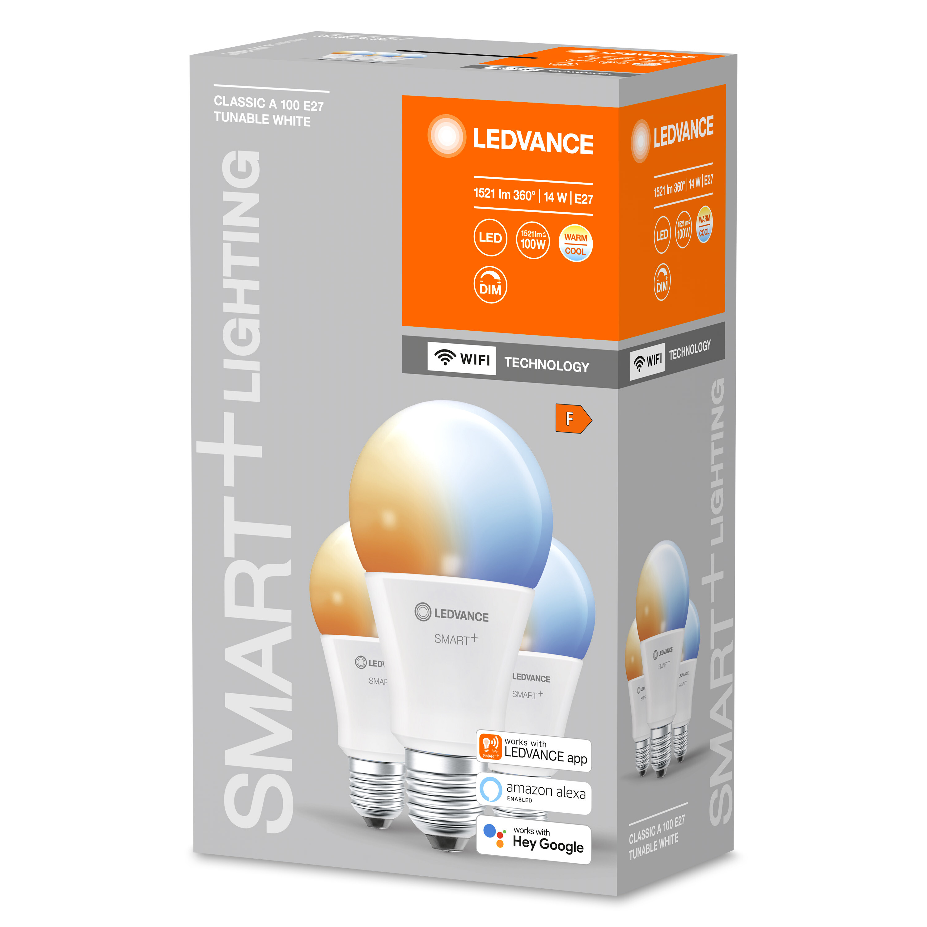 LEDVANCE SMART+ WiFi Classic White LED änderbar Lichtfarbe Tunable Lampe