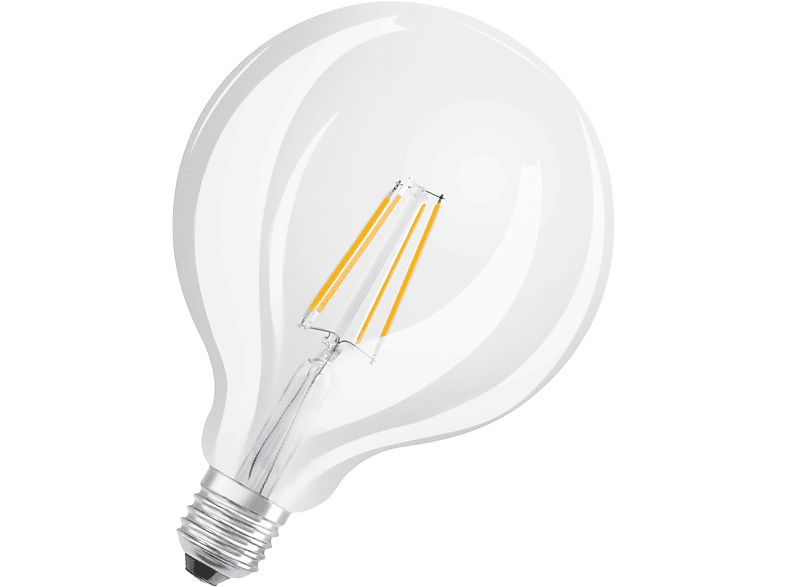 SUPERSTAR Lampe 1521 Warmweiß LED CLASSIC Lumen OSRAM  LED GLOBE FILAMENT PLUS