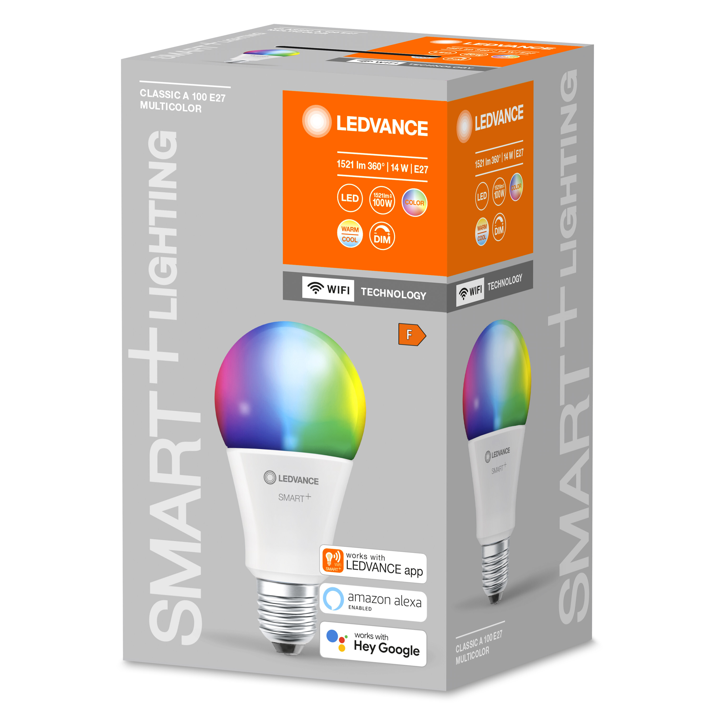 SMART+ LED WiFi Lampe Classic LEDVANCE RGBW