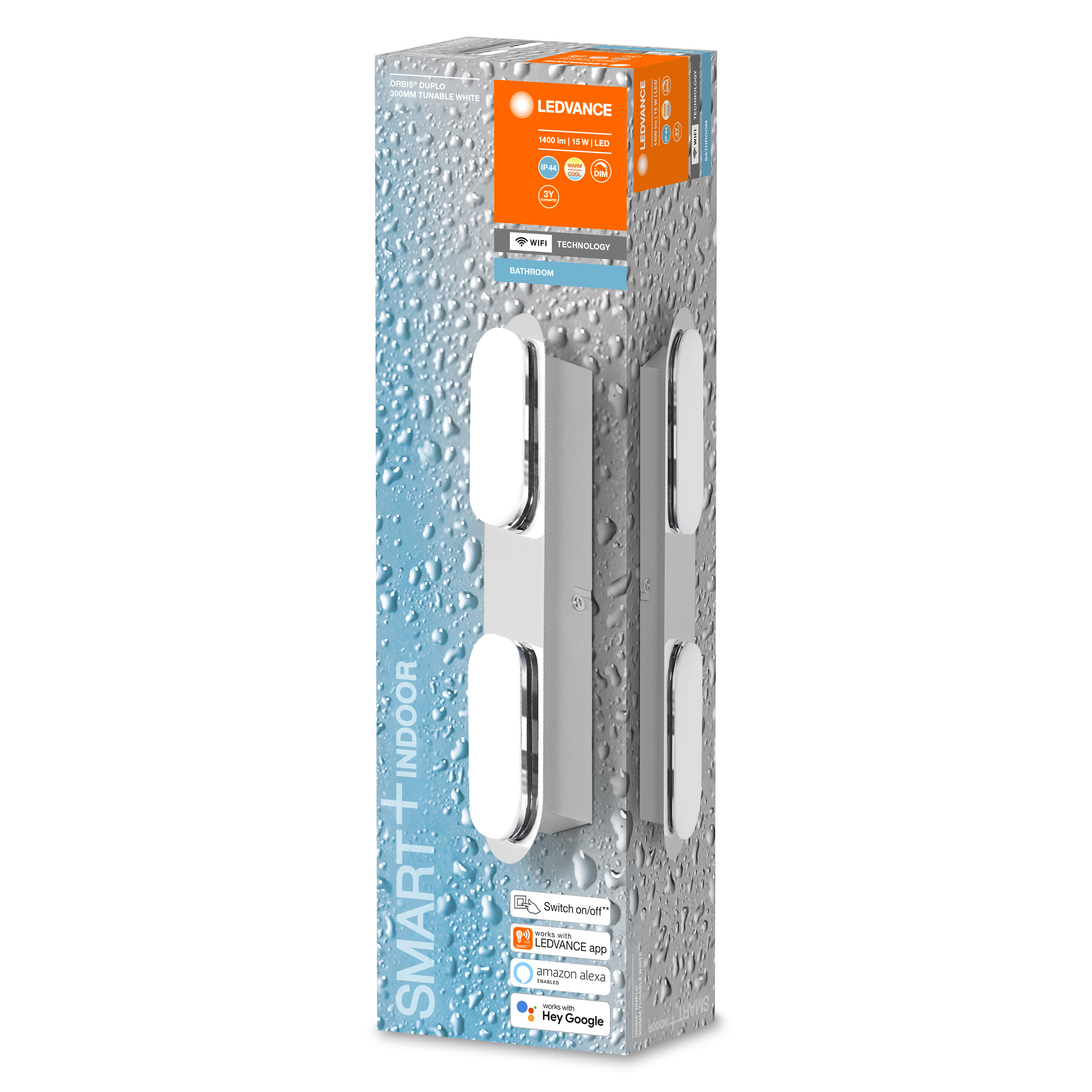 Scatola di illuminazione LEDVANCE Smart+ Indoor. Luci bianche con un design moderno.