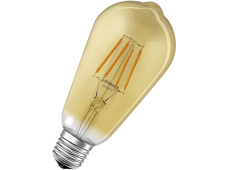 LEDVANCE SMART+ WiFi Filament Edison Dimmable Smarte LED Lampe Warmweiß