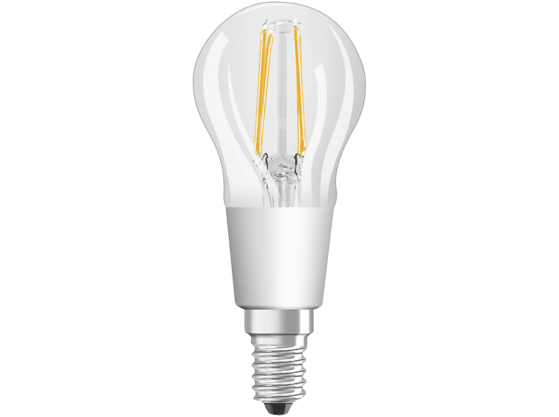 LEDVANCE SMART+ Filament Mini Bulb Dimmable LED Lampe E14 Warmweiß 470 Lumen
