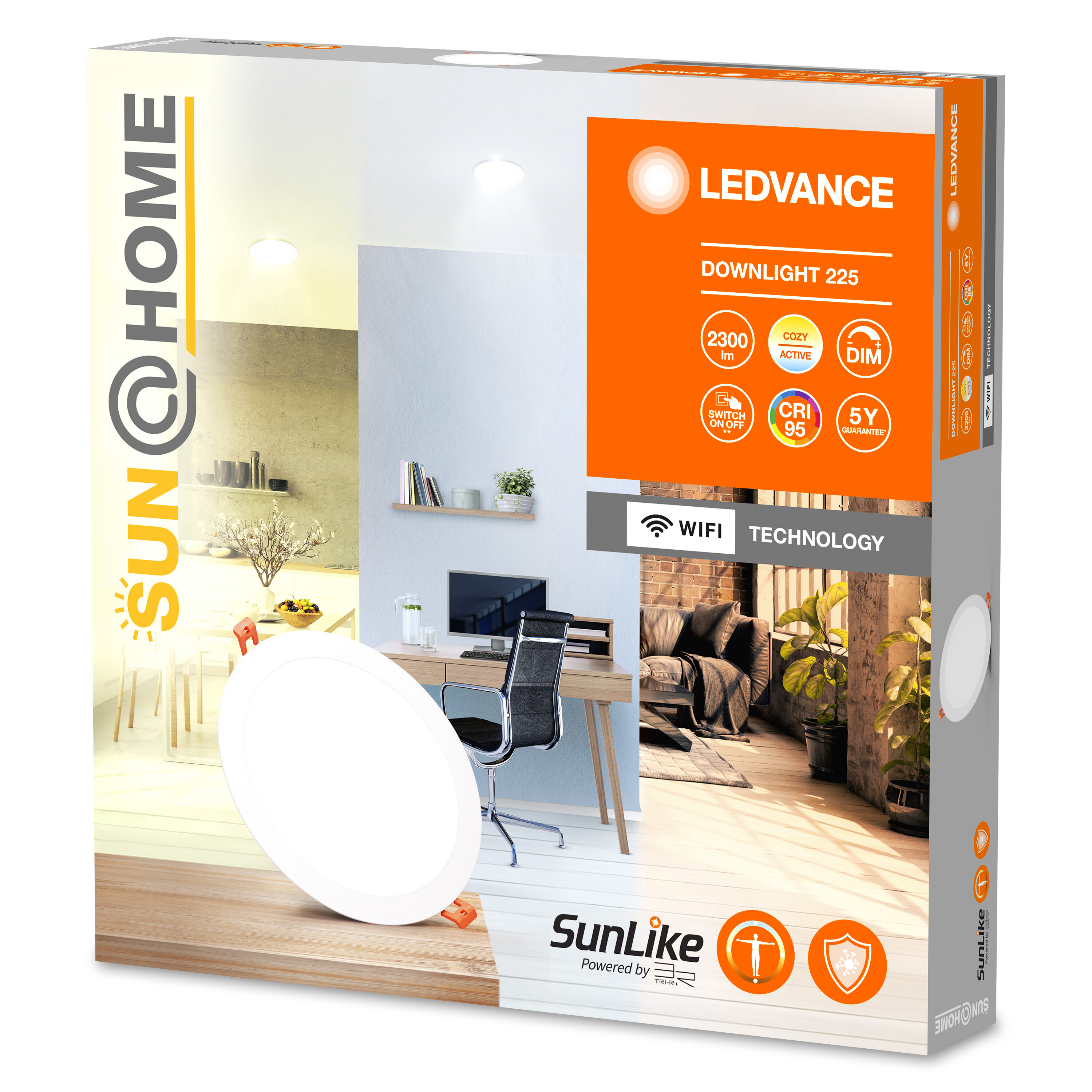 Stimmungs- LEDVANCE änderbar Downlights SunHome Lichfarbe & Ambientelampen