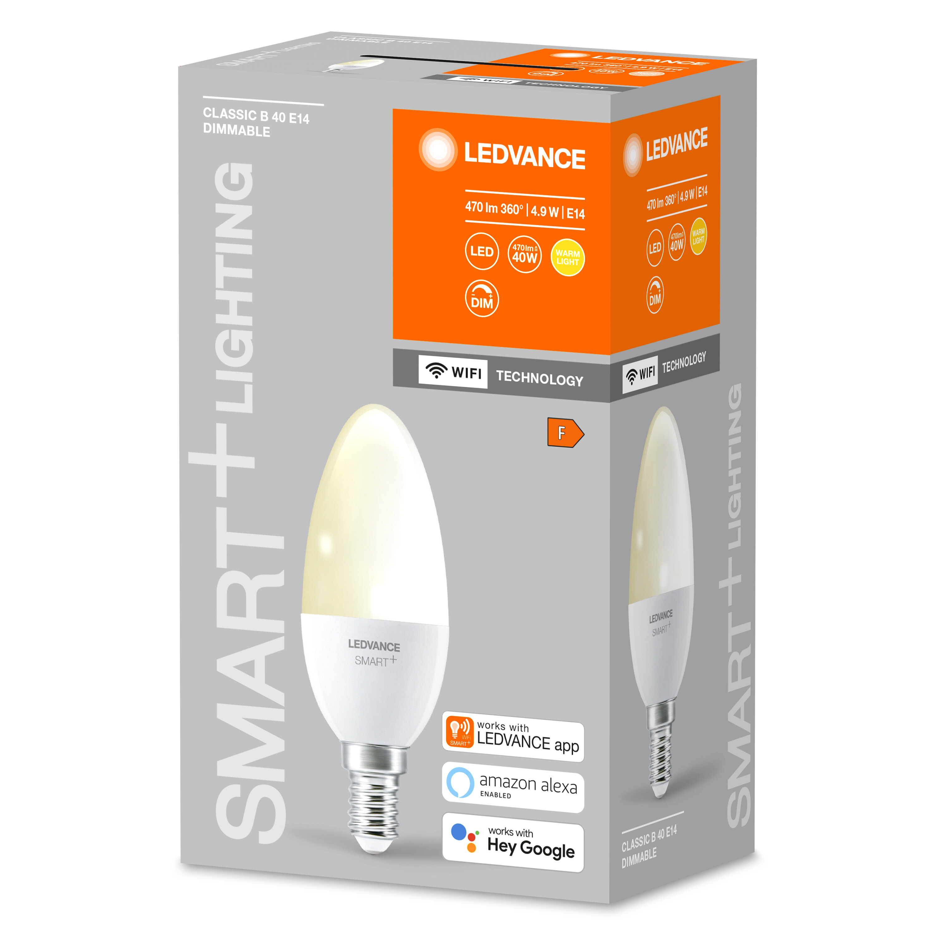 LEDVANCE SMART+ Warmweiß WiFi Lampe Candle LED Dimmable