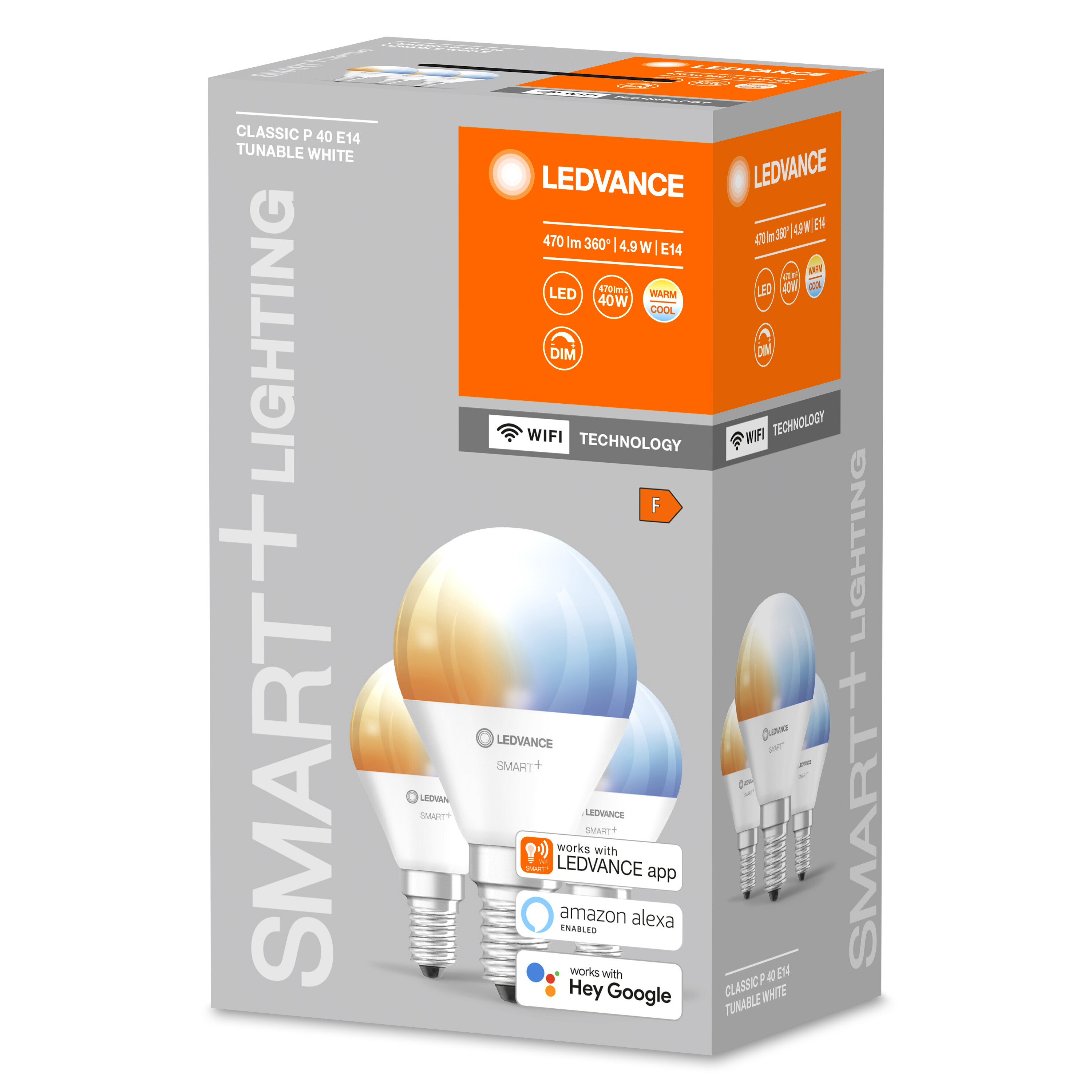 LEDVANCE SMART+ WiFi Mini Bulb White Lichtfarbe Lampe änderbar LED Tunable