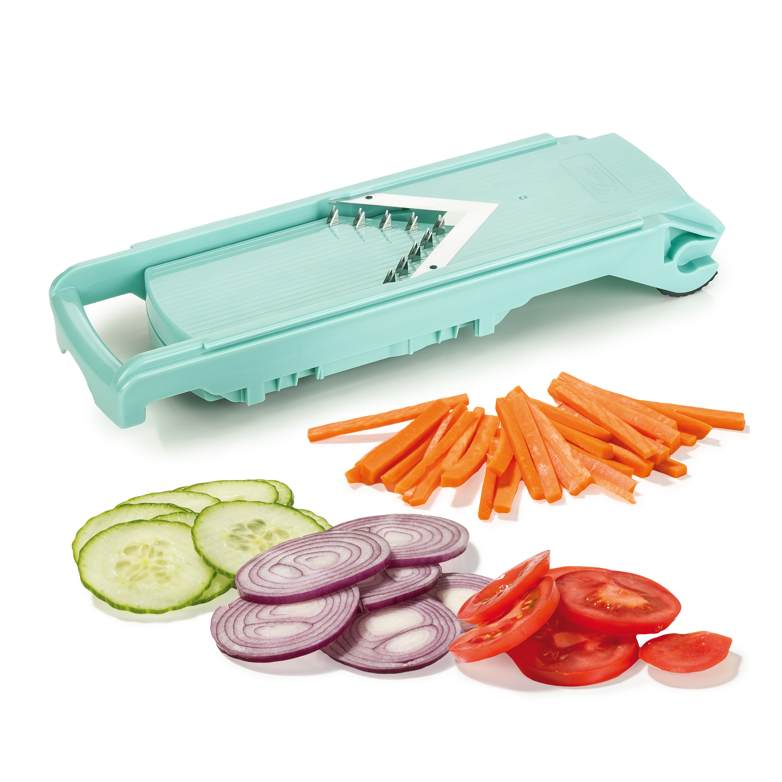 GENIUS Nicer Dicer Fusion V-Klinge Set Speed Slicer Gemüsehobel