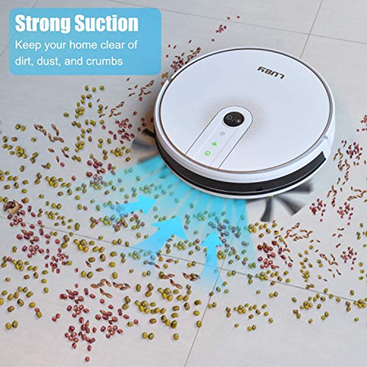 LUBY Cleans Low-Pi Pet Floors, Hard Saugroboter for Hair