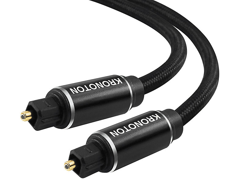 HDSX KRONOTON Premium Lichtleiter Kabel Toslink Digital Optical, Audio