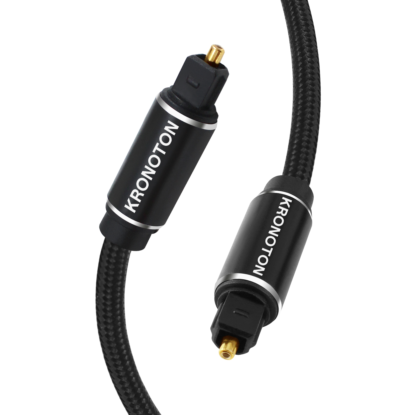1,5 Premium m Optical, Digital Audio Lichtleiter HDSX Toslink Kabel, KRONOTON Kabel