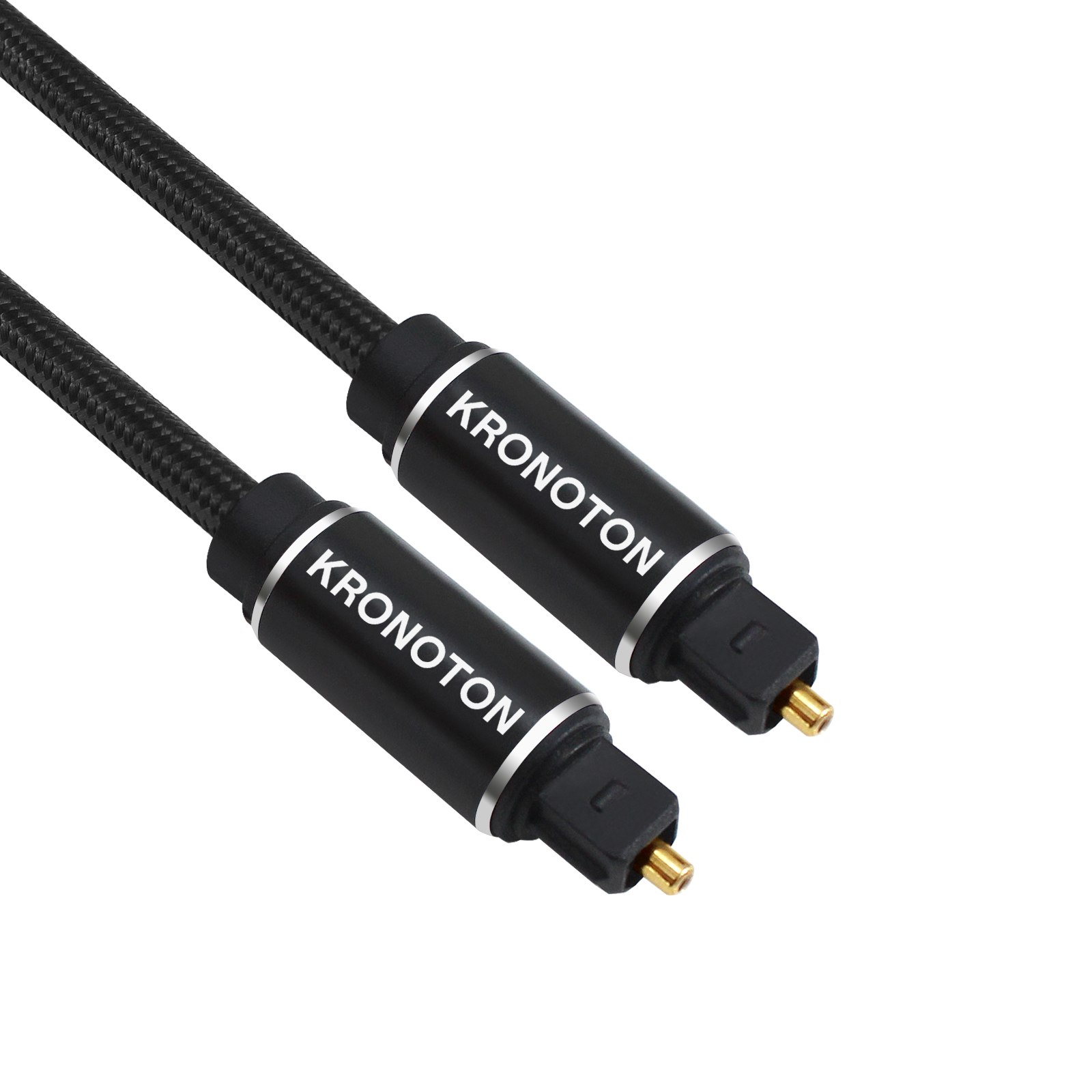 1,5 Premium m Optical, Digital Audio Lichtleiter HDSX Toslink Kabel, KRONOTON Kabel