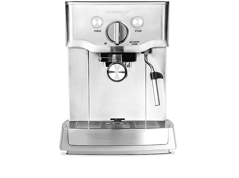 GASTROBACK 42709 DESIGN Silber Espressomaschine ESPRESSO PRO