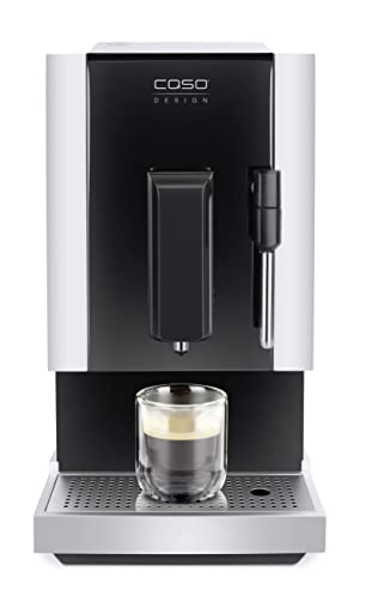 CASO Café Crema Silber Kaffeevollautomat One Design - Schwarz