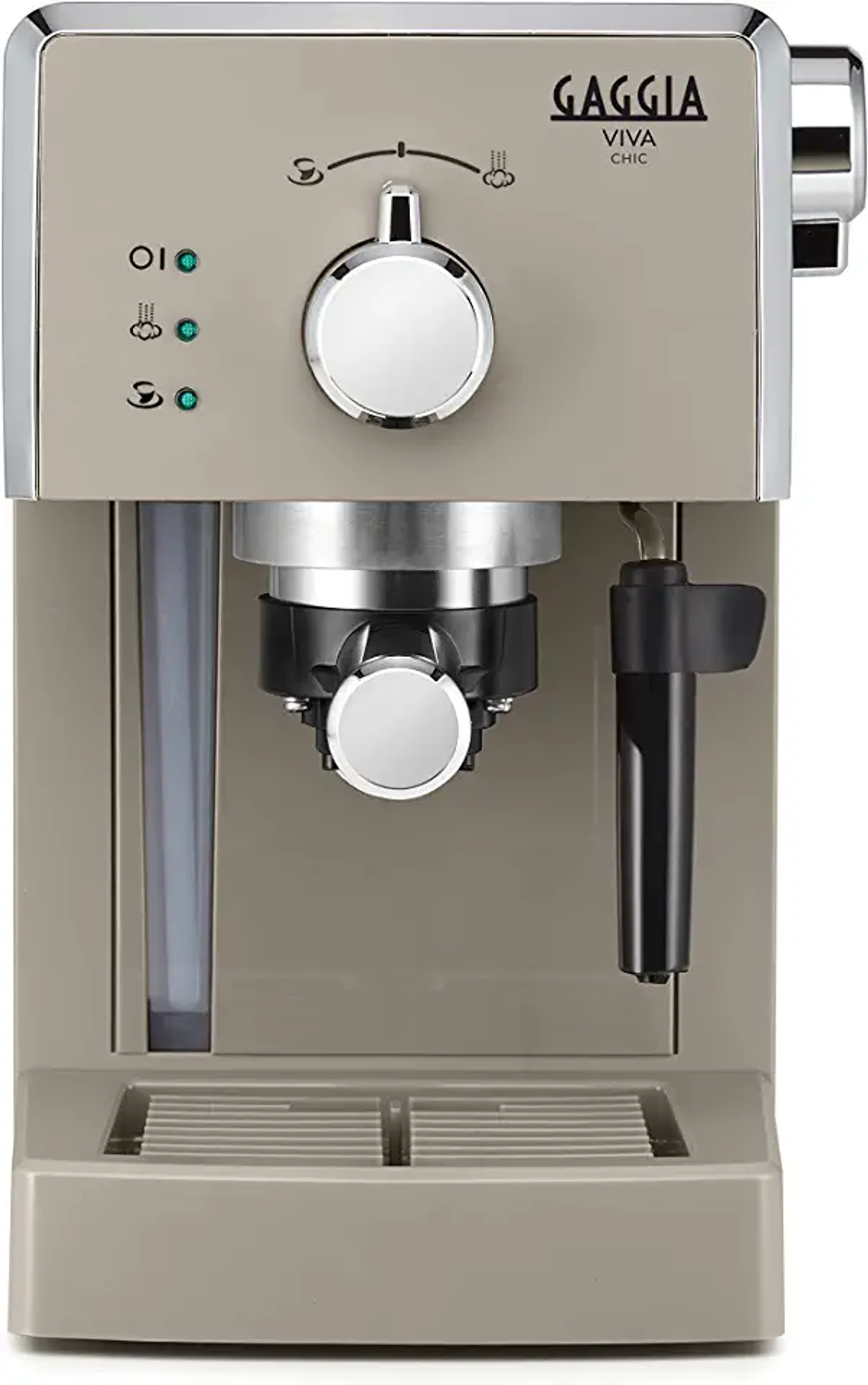 Cafetera express - VIVA CHIC CAPPUCCINO GAGGIA, 15 barbar, 1025 W, Negro